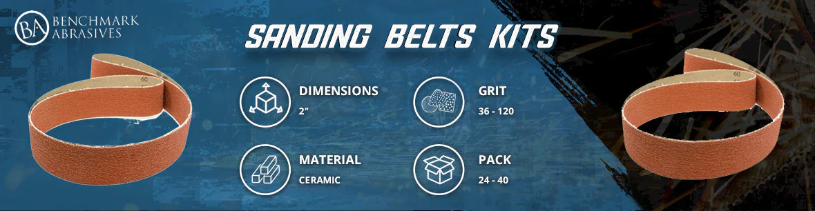 sanding belt kits from benchmark abrasives
