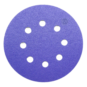 5 inch Low Grit 8 Hole