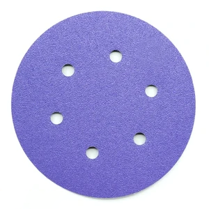 6 inch Low Grit 6 Hole