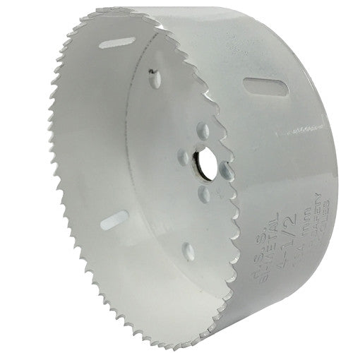 41/2" Professional Grade BiMetal Hole Saw For Cutting Carbon Steel