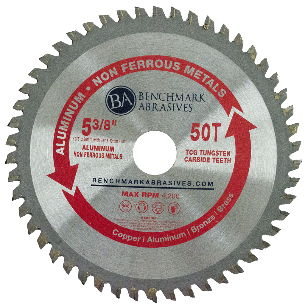 5-3/8" 50 Tooth TCT Saw Blade for Aluminum