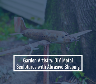 Garden Artistry: DIY Metal Sculptures With Abrasive Shaping