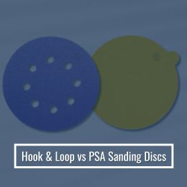 Hook & Loop vs PSA Sanding Discs