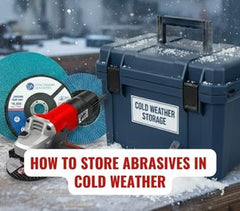 Winter Tool Care: How to Store Abrasives in Cold Weather