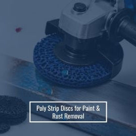 Poly Strip Discs for Paint & Rust Removal