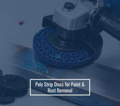 Poly Strip Discs for Paint & Rust Removal