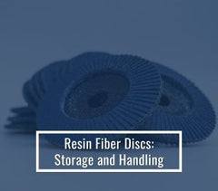 Resin Fiber Discs: Proper Storage and Handling Techniques