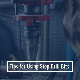 Step Drill Bit Tip Sheet