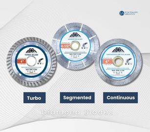 Continuous Mesh Rim Turbo vs Segmented vs Continuous Rim Diamond Blades