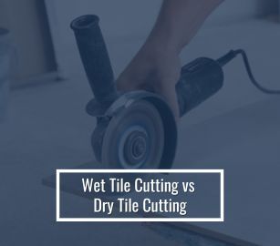 Wet Tile Cutting Vs. Dry Tile Cutting