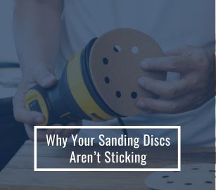 CAUSES FOR NON-STICKING SANDING DISCS