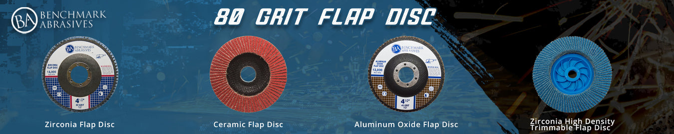 80 grit flap disc