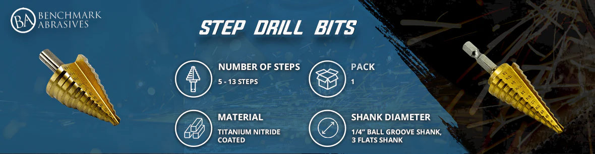Step Drill Bits