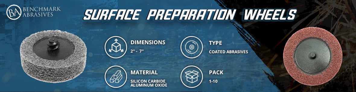 Surface Prep Wheels | Free Shipping