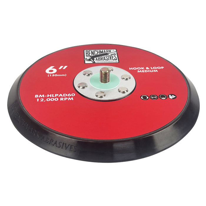 6" DA Orbital Sander Backing Pad for Hook & Loop Discs