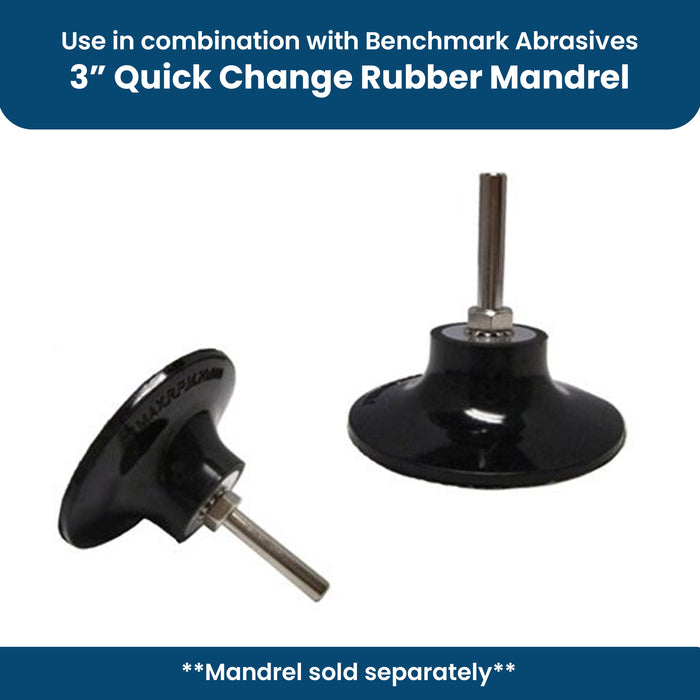 3" Mini Flap Disc Zirconia Quick Change Discs