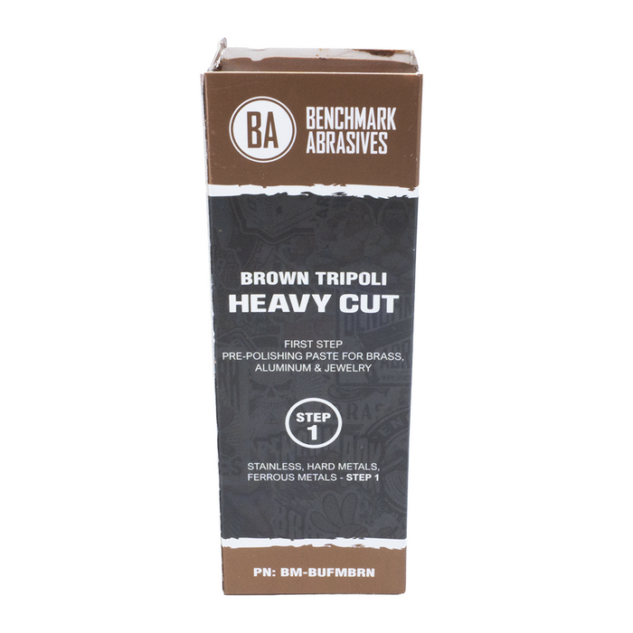 Brown Heavy Cutting Polishing Compound - 1 Pound Bar