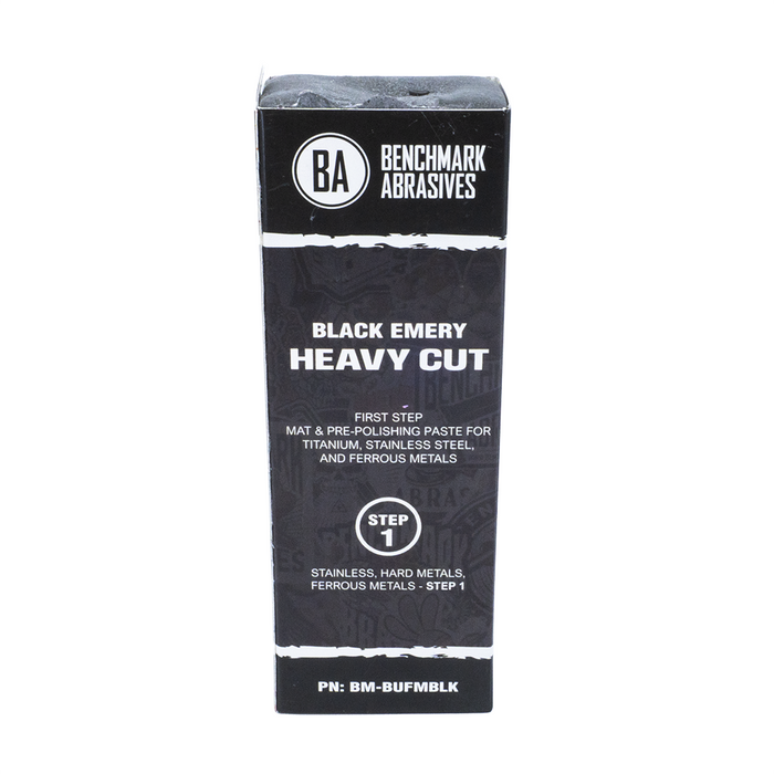Black Super Heavy Cutting Polishing Compound - 1 Pound Bar