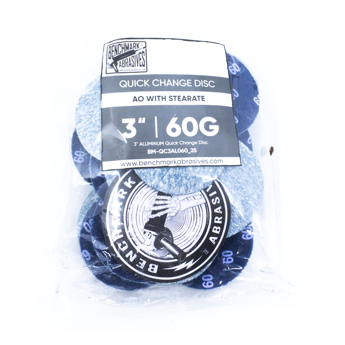 3" Quick Change Discs For Aluminum - 25 Pack