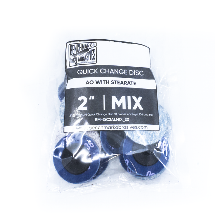 2" Quick Change Discs For Aluminum - 25 Pack