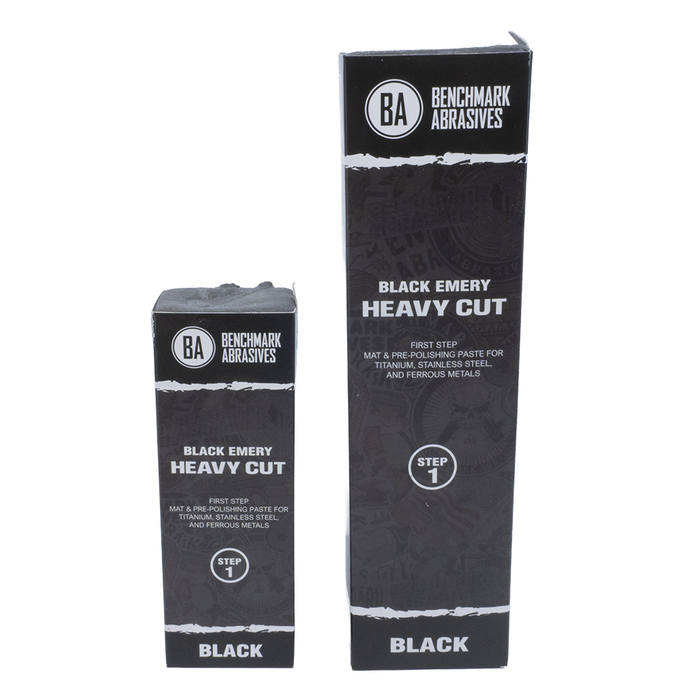 Black Super Heavy Cutting Polishing Compound - 1 Pound Bar