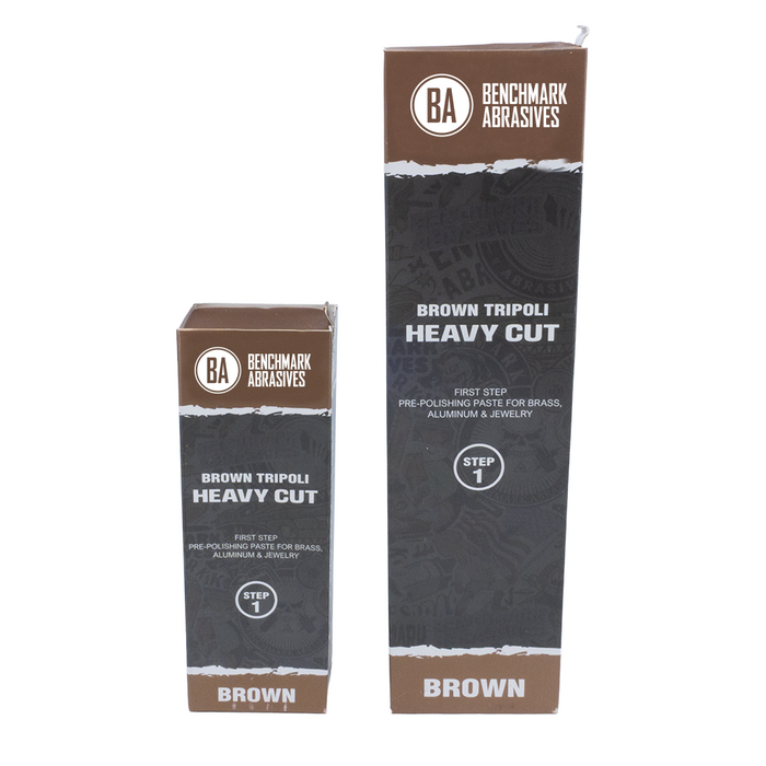 Brown Heavy Cutting Polishing Compound - 1 Pound Bar