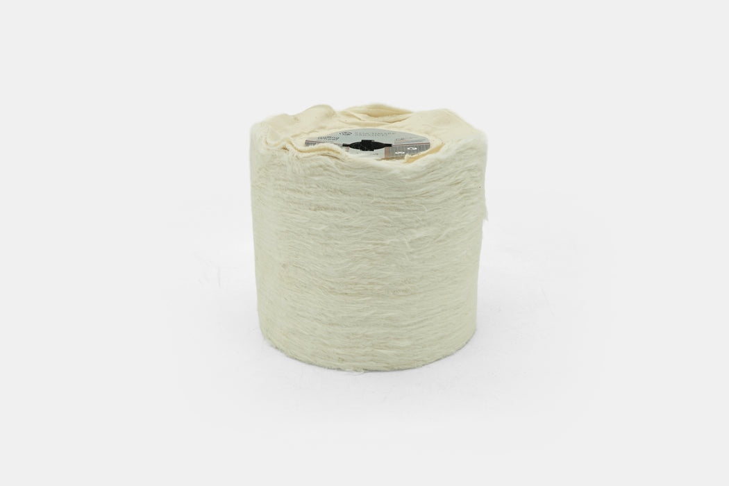 Flap Wheel Abrasive Buffing Drum – Spiral Sewn Muslin