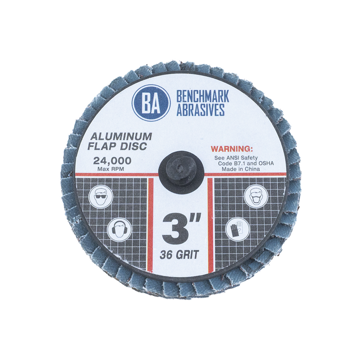 3" Mini Quick Change Flap Discs For Aluminum – 1 Piece