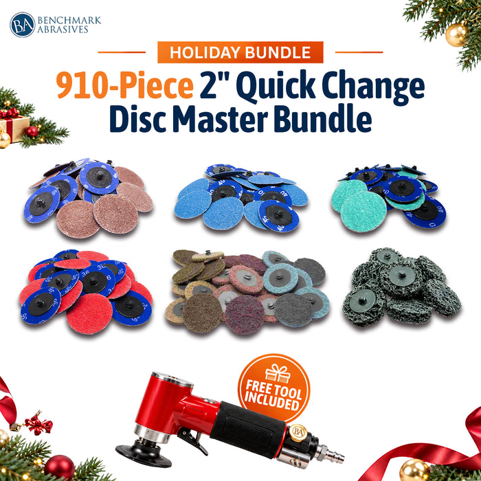 ULTIMATE 2" Quick Change Disc Master Bundle + FREE Right Angle Sander
