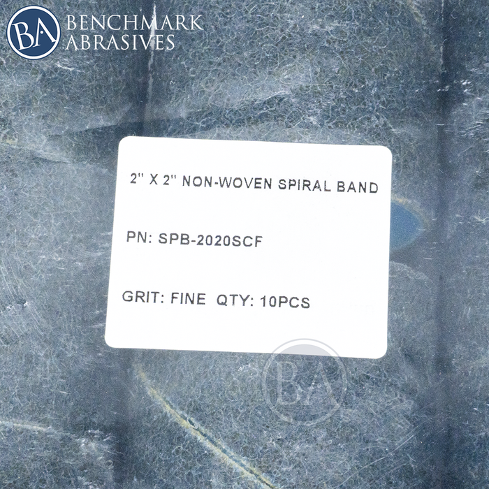 2" x 2" Surface Conditioning Spiral Band - 10 Pack