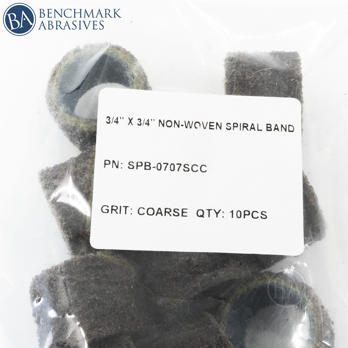 3/4" x 3/4" Surface Conditioning Spiral Band - 10 Pack