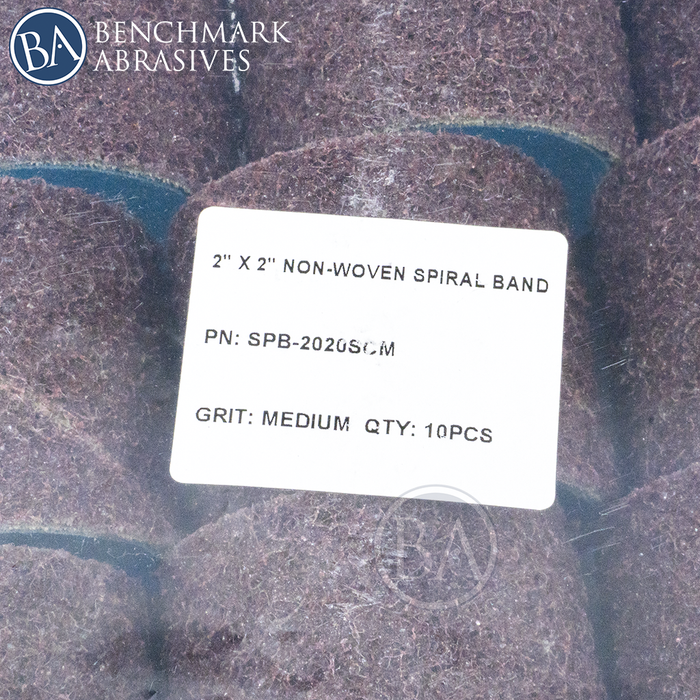 2" x 2" Surface Conditioning Spiral Band - 10 Pack