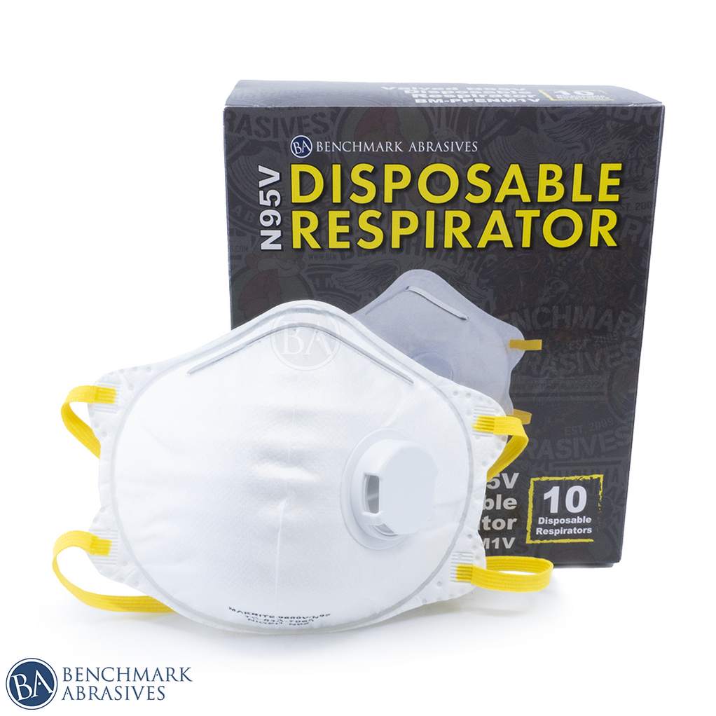 N95 Niosh Approved Disposable Respirator Mask - With Valve | Free Shipping