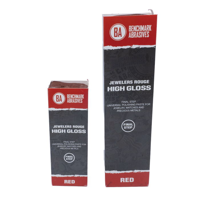 Red Jewelers Rouge High-Gloss Polishing Compound - 1 Pound Bar