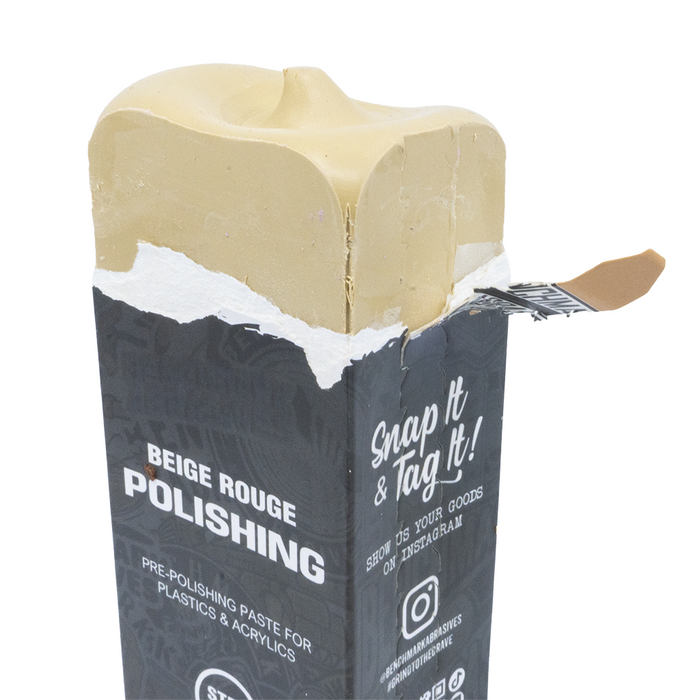 Beige Natural Luster Polishing Compound - 1 Pound Bar
