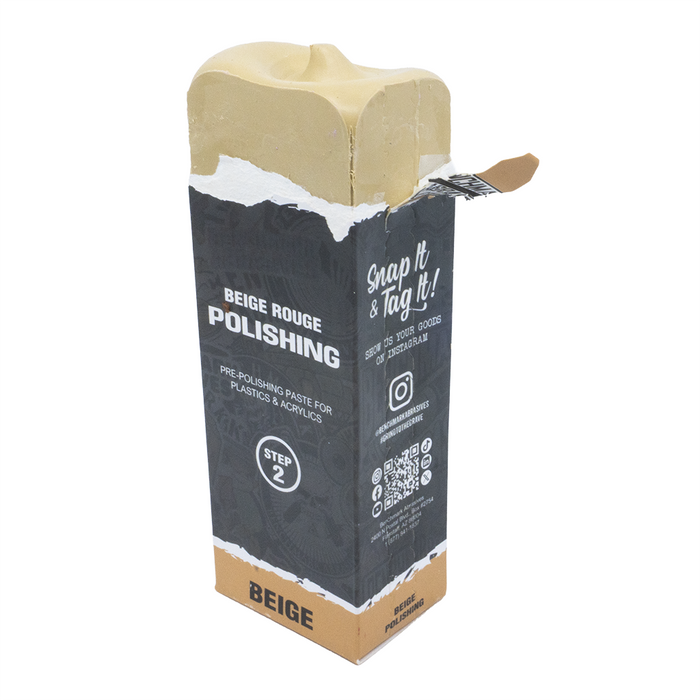 Beige Natural Luster Polishing Compound - 1 Pound Bar
