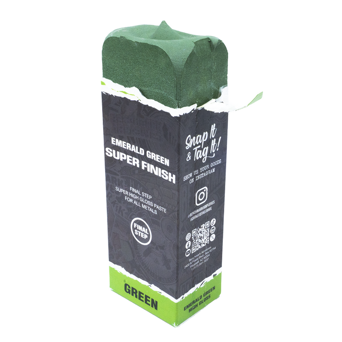 Emerald Green Super Finish Polishing Compound - 1 Pound Bar