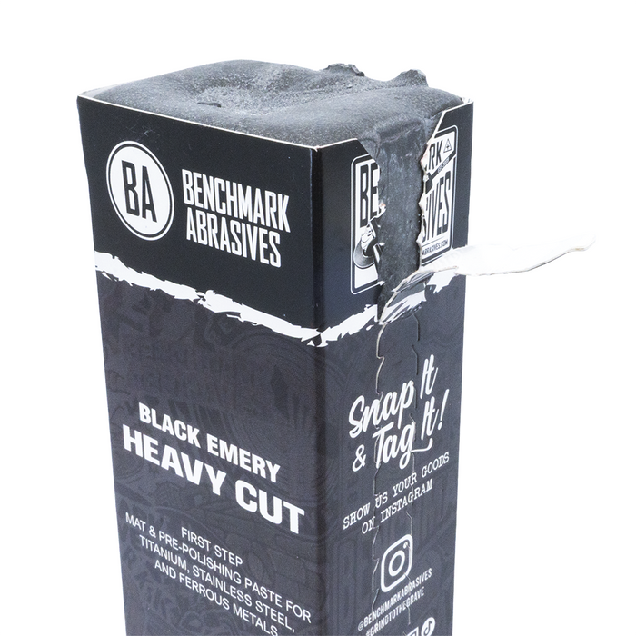Black Super Heavy Cutting Polishing Compound - 1 Pound Bar