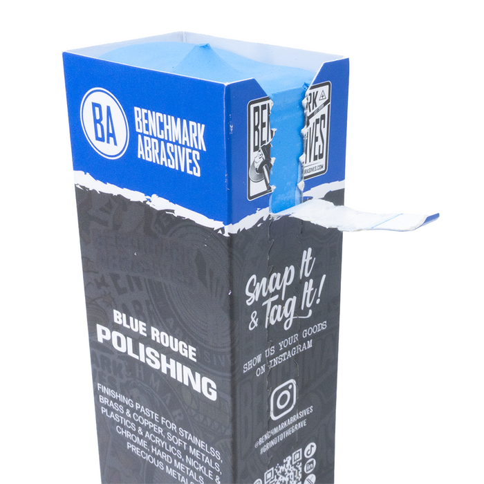 Blue Natural Luster Polishing Compound - 1 Pound Bar