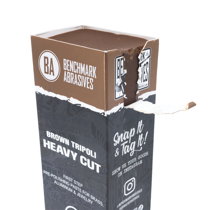 Brown Heavy Cutting Polishing Compound - 1 Pound Bar