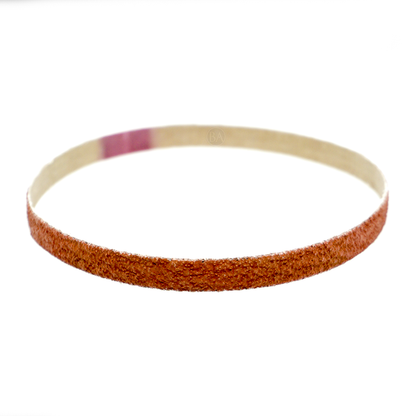 1/2" X 18" Ceramic Sanding Belt For Stainless Steel Benchmark Abrasives