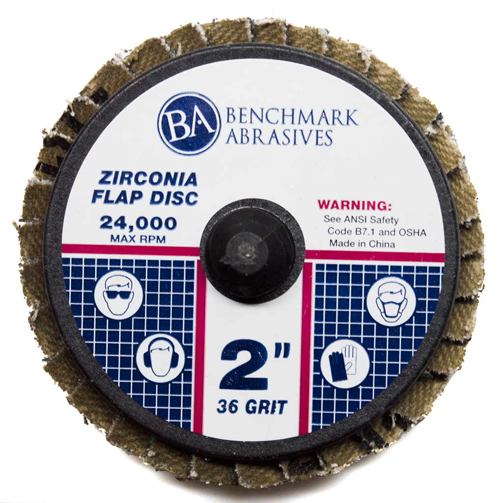 Zirconia Flap Discs 24,000 rpm