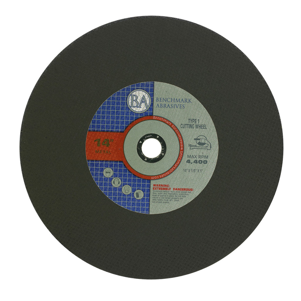 14" x 1 8" x 1" T1 Chop Saw Wheel 10 Pack