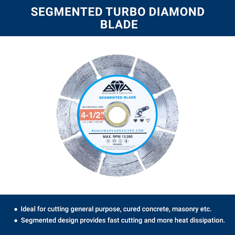 4-1/2" Premium Segmented Diamond Blade