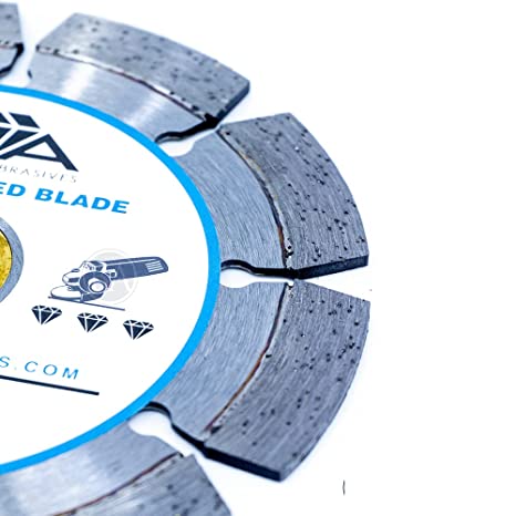 4.5” Laser Welded Segmented Diamond Blade with Steel Core