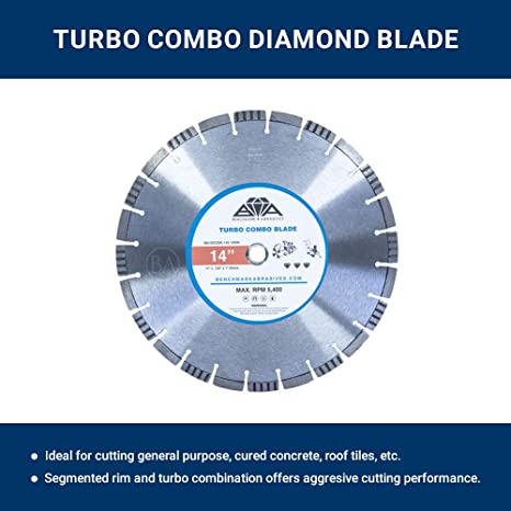 14" Turbo Combo Diamond Blade with Steel Core
