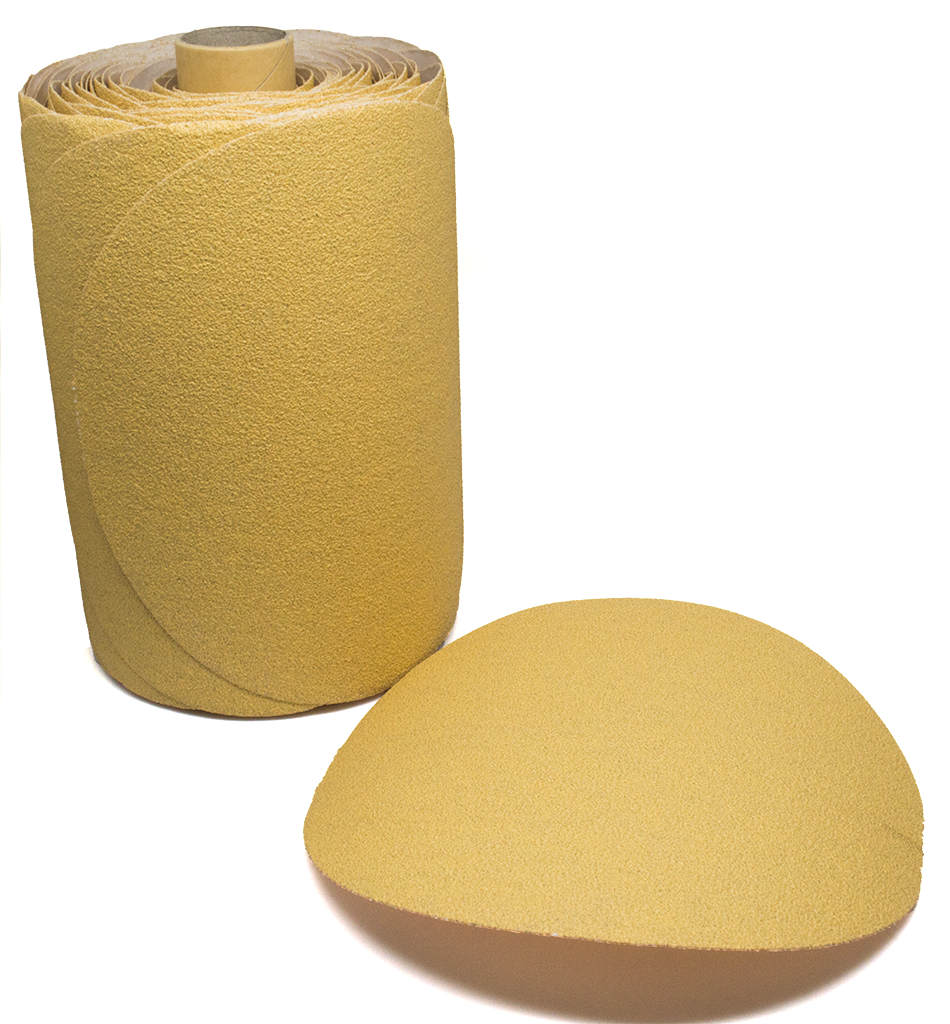 6" Discs on Roll PSA DA Sanding Paper