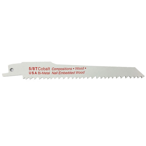 6" x .050" x 10T Bi Metal Reciprocating Blade 10 Pack