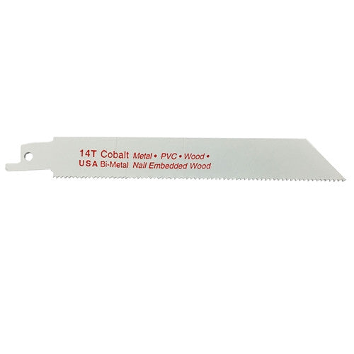 6" x .035" x 14T Bi Metal Reciprocating Blade 10 Pack