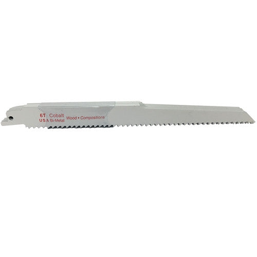 9" x .050" x 6T Bi Metal Reciprocating Blade 10 Pack